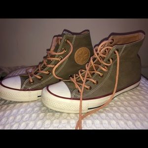 Limited addition Converse high tops - leather